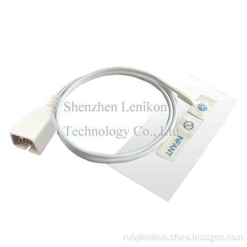 Nihon Konden Elastic Fabric Dispossable SPO2 Sensor